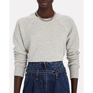 RE/DONE Classic Raglan Crewneck Sweatshirt Size XS